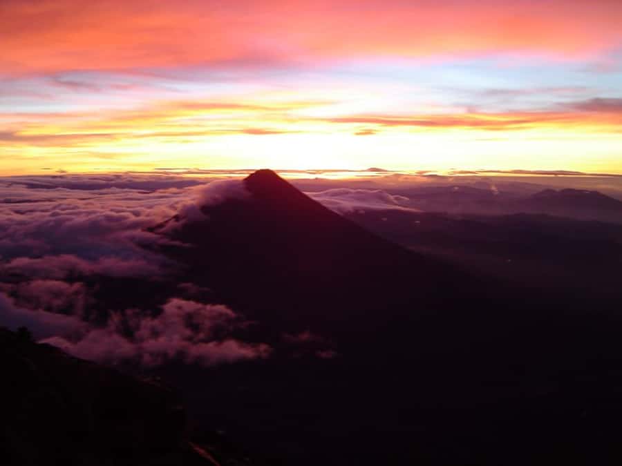 1 Day Acatenango Volcano Hike from Antigua - Descent through changing trails, then back to Antigua with time to spare