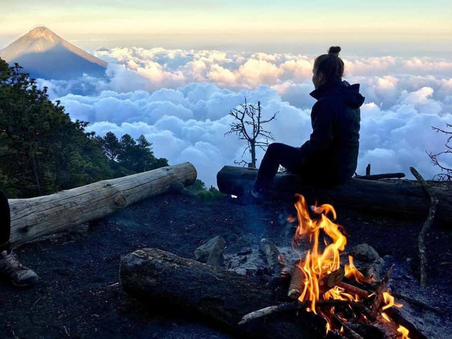 2-day tour from Antigua 1 night in Acatenango Volcano - Day 2 Summit Sunrise at 4:00 AM, Then Back Down