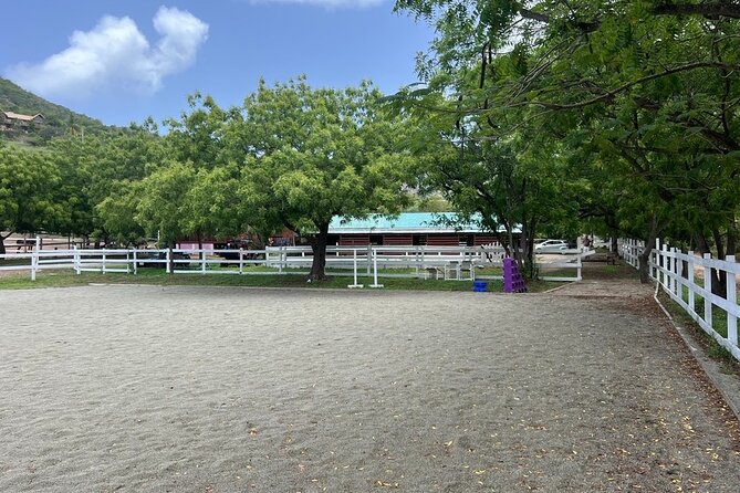Antigua Horse Ride and Swim - Where this ride actually happens: SpringHill Stables and the route to the water