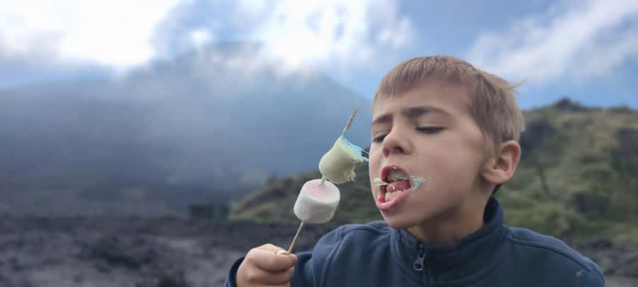 Antigua: Marshmallows Roasting at Pacaya Volcano 6-hour Tour - The summit approach and the petrified lava view