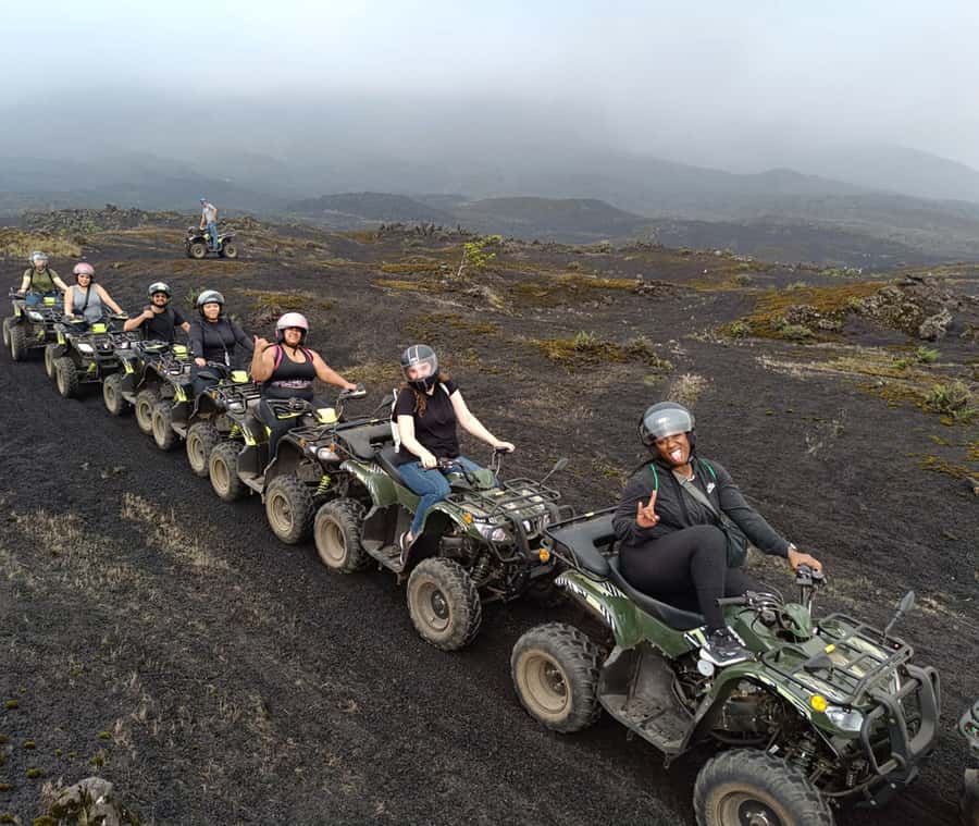 Antigua: Pacaya Volcano ATV Tour - Volcanic sand, private plantation trails, and village roads