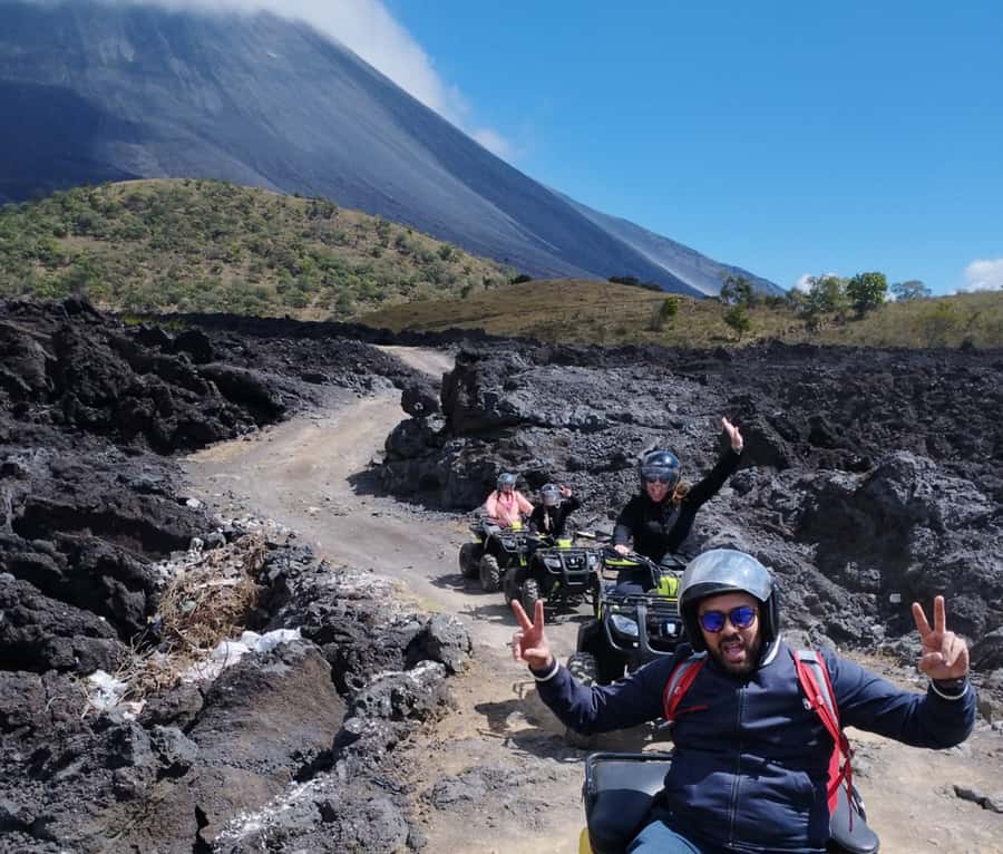Antigua: Pacaya Volcano ATV Tour - From Antigua to San Vicente Pacaya: leaving the crowds fast