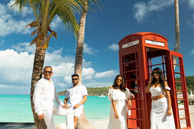 Antigua Photoshoots - Blue Hues and Golden Hours - What Happens During the 2-Hour Session