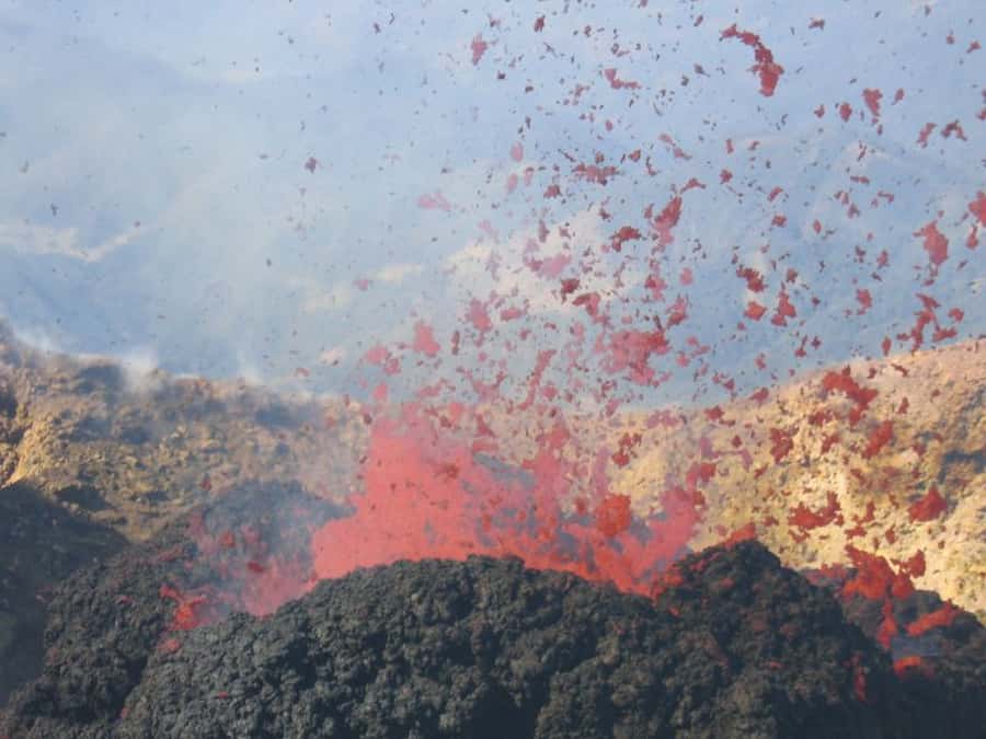 From Antigua: Pacaya Volcano Day Hike - Climbing Into the Caldera Base: Dried Lava, Heat Vents, and Real Volcanic Terrain