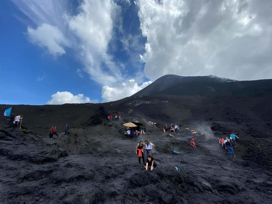 From Antigua: Pacaya Volcano Tour in English/Spanish - Plateau views: crater in the distance and what the lava activity changes