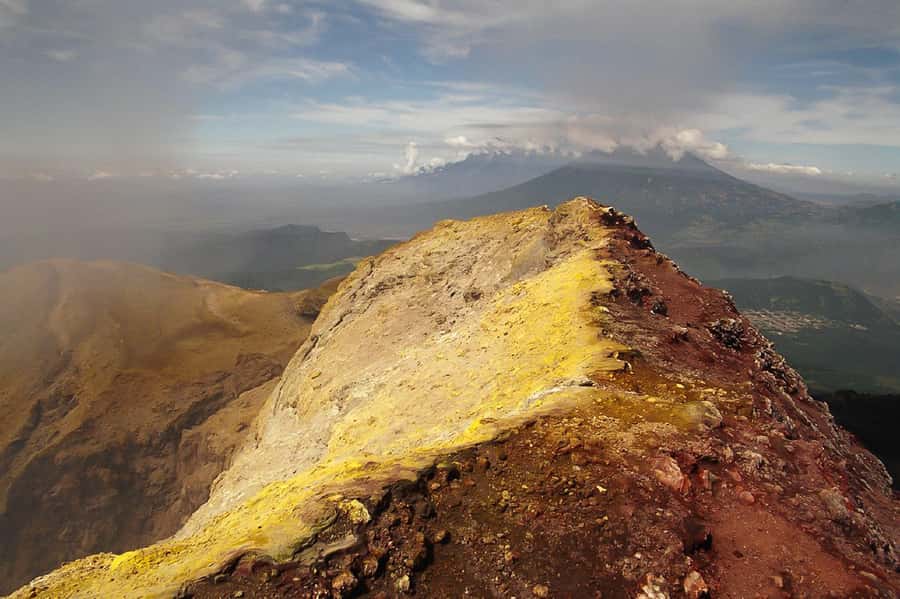 From Antigua: Pacaya Volcano Trek - The trek through pine forest, ash, and the steep “oh wow” section