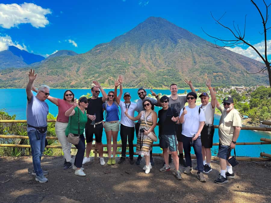 FROM ANTIGUA, ROUND TRIP: EXPLORING THE VILLAGES OF LAKE ATITLÁN. - Private Boat Time on Lake Atitlán: Big Views, Choppy Water, and Real Perspective