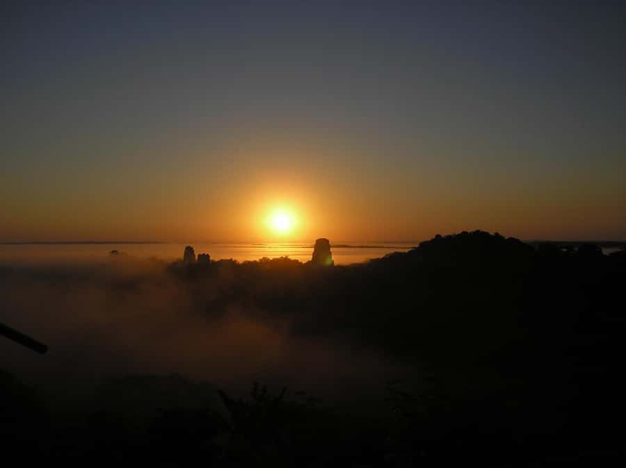 From Flores: Tikal Ruins Sunrise Guided Tour - Meeting at Yo Amo Peten: the early start logistics