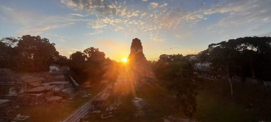 From Flores: Tikal Sunrise Archaeological Tour - Visitors Center Wrap-Up: Scale Model, Shopping, and a Real Break
