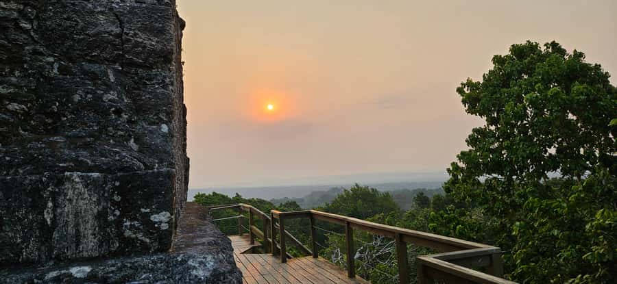 From Flores: Yaxha at Sunset Guided Tour - What the itinerary feels like hour by hour