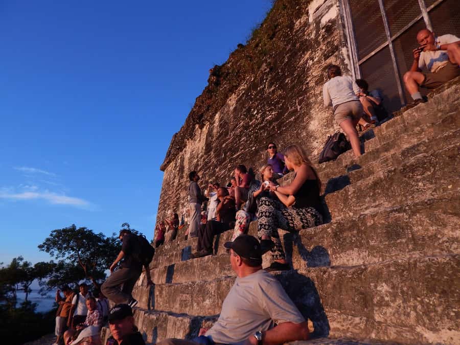 From Flores: Yaxha Ruins Guided Tour - Arrival at Yaxha: how the guide changes what you see