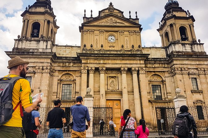 Guatemala City Afternoon Sightseeing Tour - Avenida Las Américas and Berlin Plaza views: monuments and volcano air