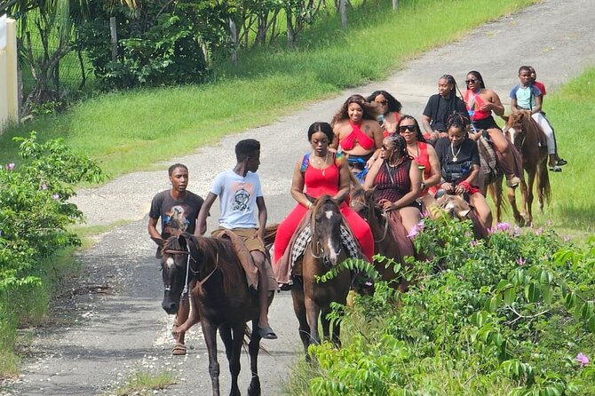 Horseback Riding at Hawksbill Beach in Five islands Antigua - Duration, Group Size, and What That Means for Your Comfort