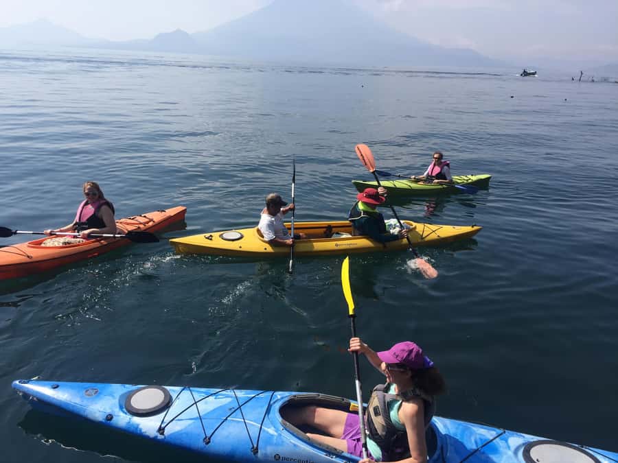 Kayak Hike Adventure. Visit Tzununa, Jaibalito, Santa Cruz - Santa Cruz breaks and photo moments: short, but useful