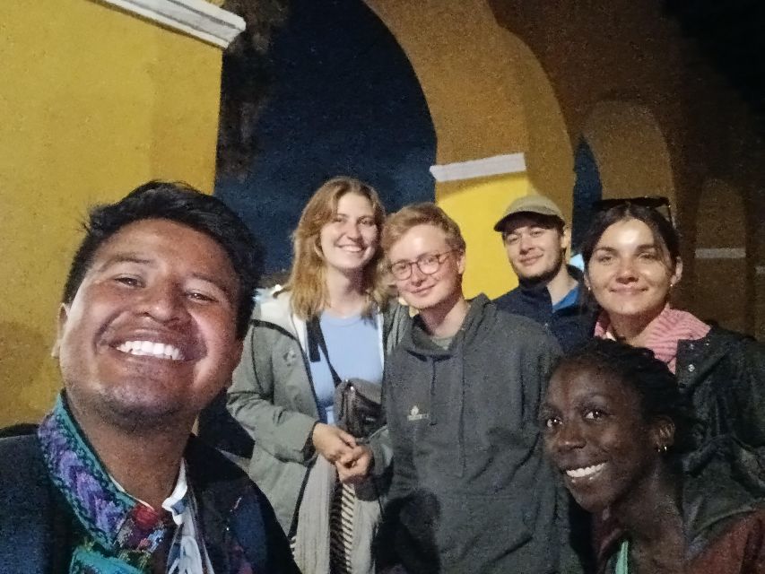 La Antigua Horror Stories Night Walking Tour - Timing and what to bring for a comfortable night walk