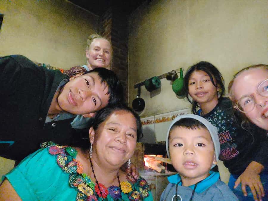 Mayan Home Stay San Jorge Lake Atitlan - Language reality: Spanish helps, Kaqchiquel runs the home