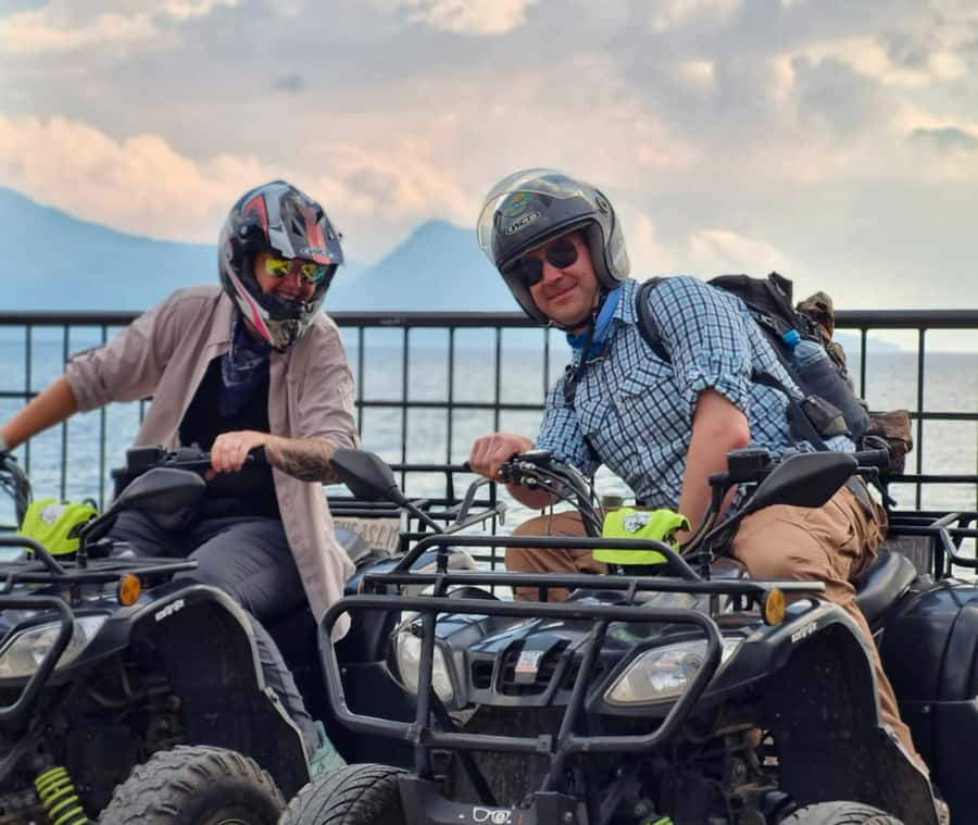 Panajachel: Lake Atitlan Villages ATV Tour - The Short ATV Stretch Between Villages, Lake Views Without the Long Drive