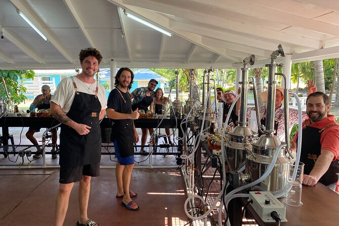 Rum Making Masterclass Galleon Beach Antigua 2 People per Station - Rum Tasting Start: How the Class Builds Your Blend
