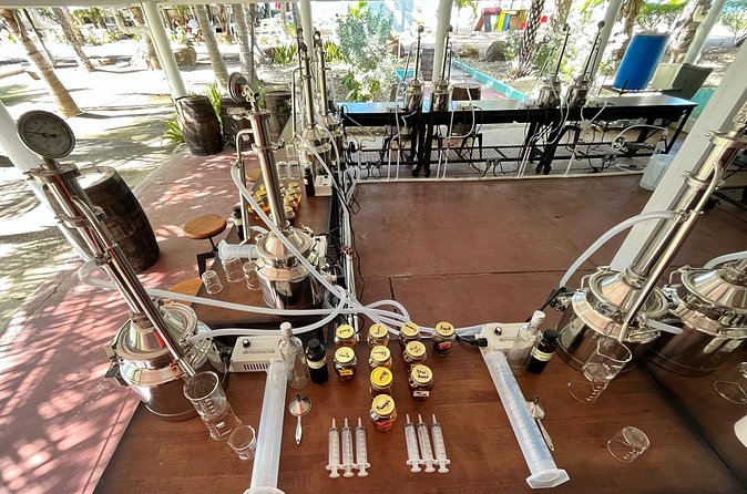 Rum Making Masterclass Galleon Beach Antigua 2 People per Station - Mixing Your Own Rum: Custom Flavors, Ingredients, and Your Label