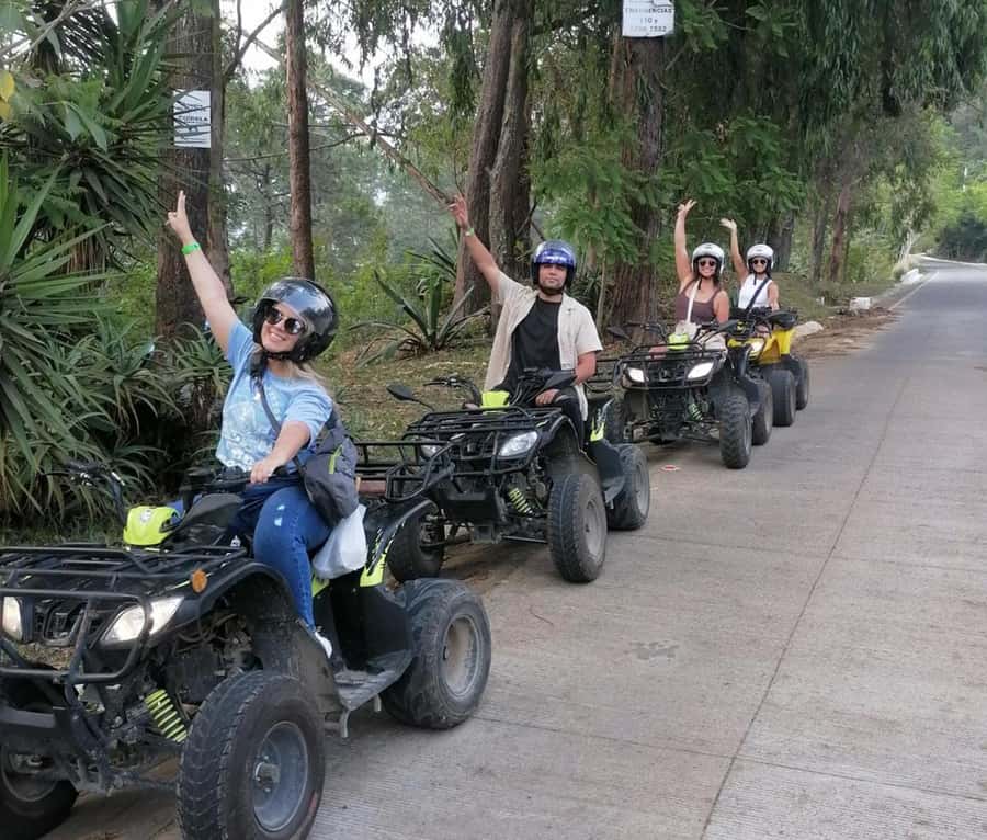 Sky high ATV adventure - El Hato Mountain: where the tour slows down for views and snacks