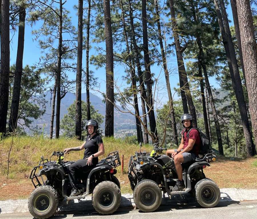 Sky high ATV adventure - Cerro de La Cruz: the 5,000 ft aerial view over Antigua