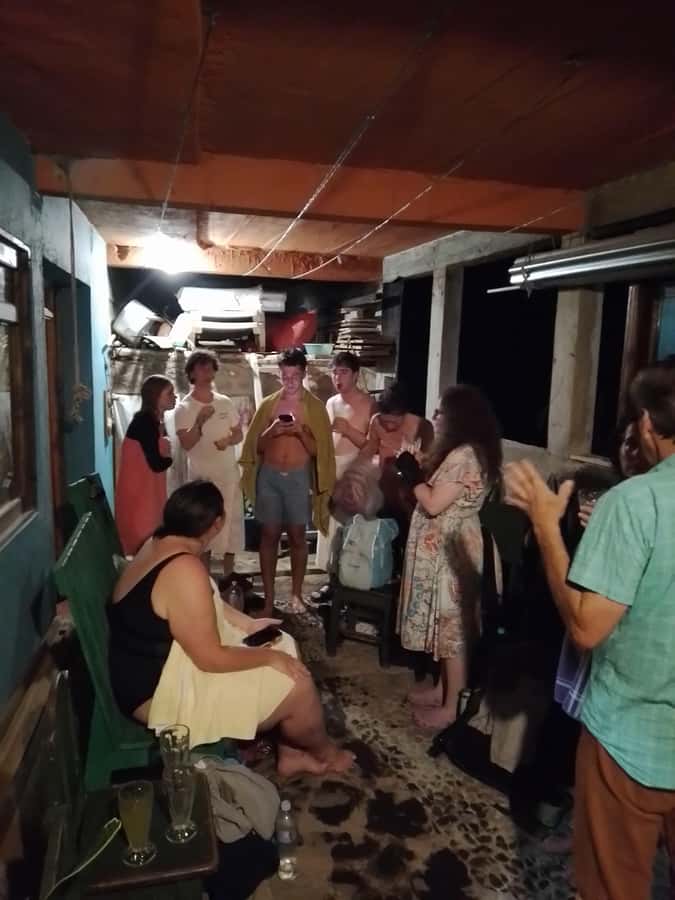 Temazcal sauna and dinner experience, cultural sharing - The dinner with a host family: pepian, tostadas, and story time