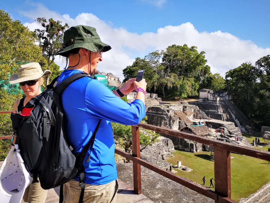 Tikal Sunrise, Archeological focus and Wildlife Spotting - Temple IV and Breakfast on Top While the Jungle Wakes Up