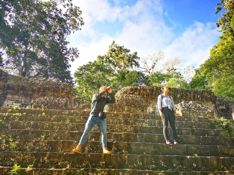 Tikal Sunrise, Archeological focus and Wildlife Spotting - Central Acropolis: Courtyards, Diplomacy, and a Palace With Floors
