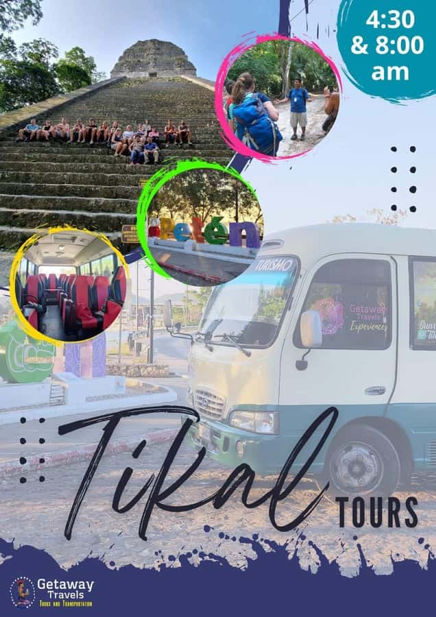 Tour and transportation with tour guide to Tikal. - The 4-hour Tikal ruins visit, plus why the main square matters