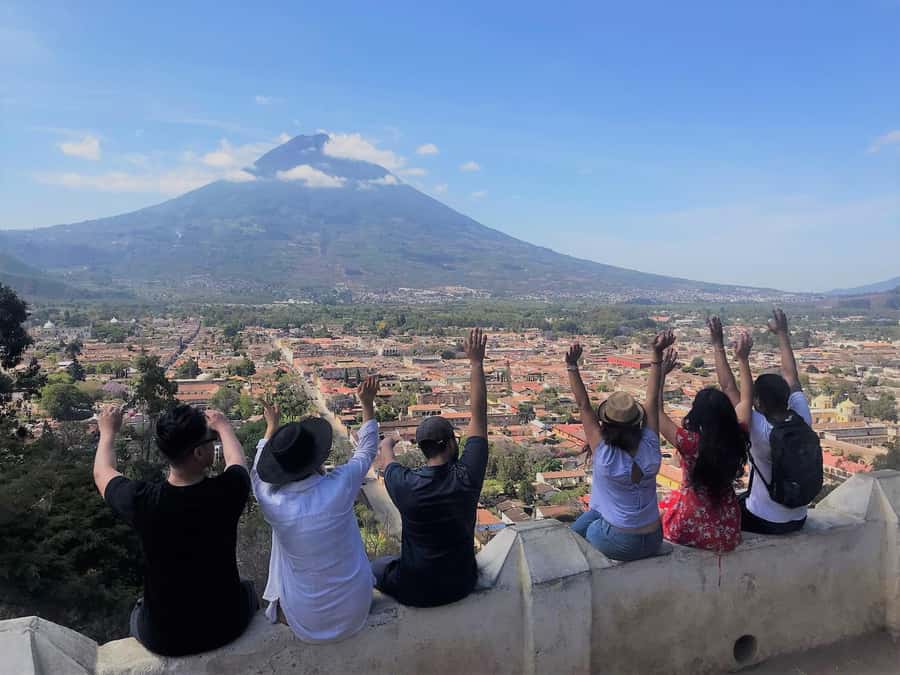Walk Antigua Like a Local - Santo Domingo ruins and Casa Santo Domingo: seeing restoration in motion